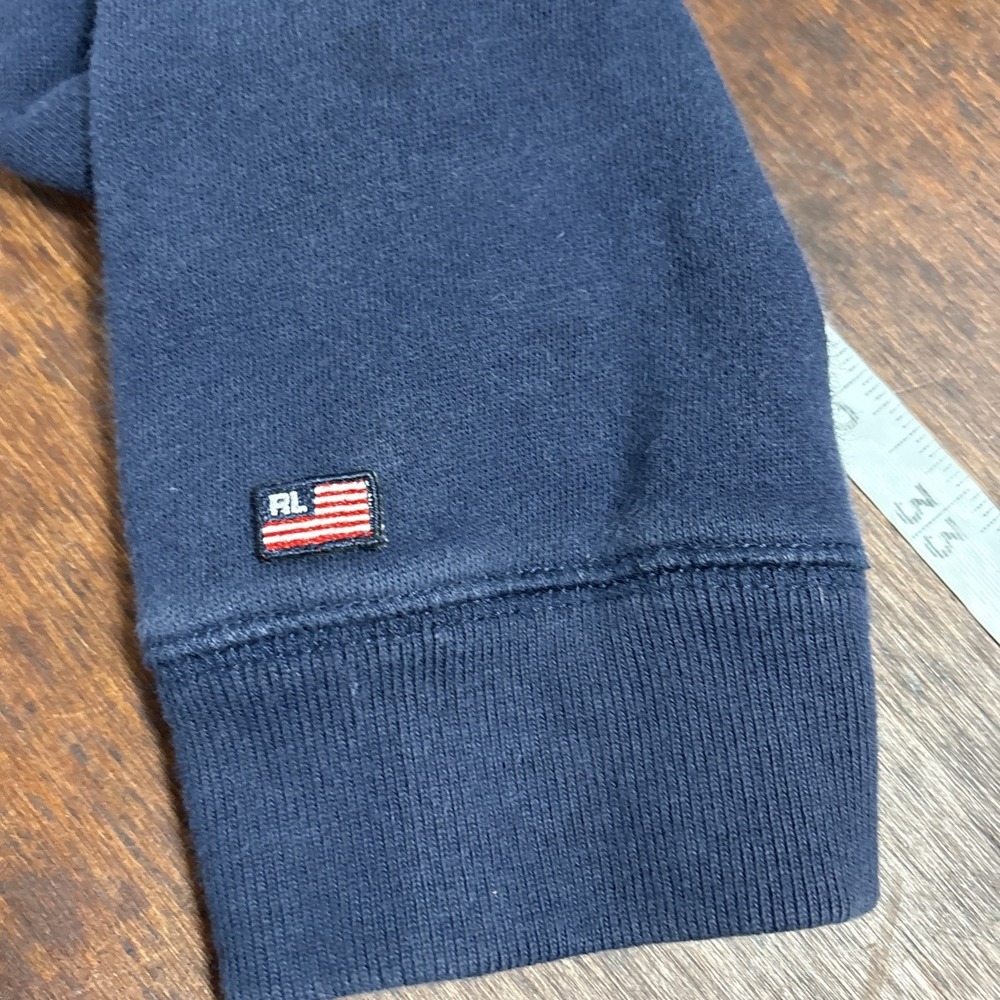 Vintage Polo Jeans Co Ralph Lauren 67 Hoodie Women XL Y2K Zip Streetwear Preppy - Picture 9 of 10